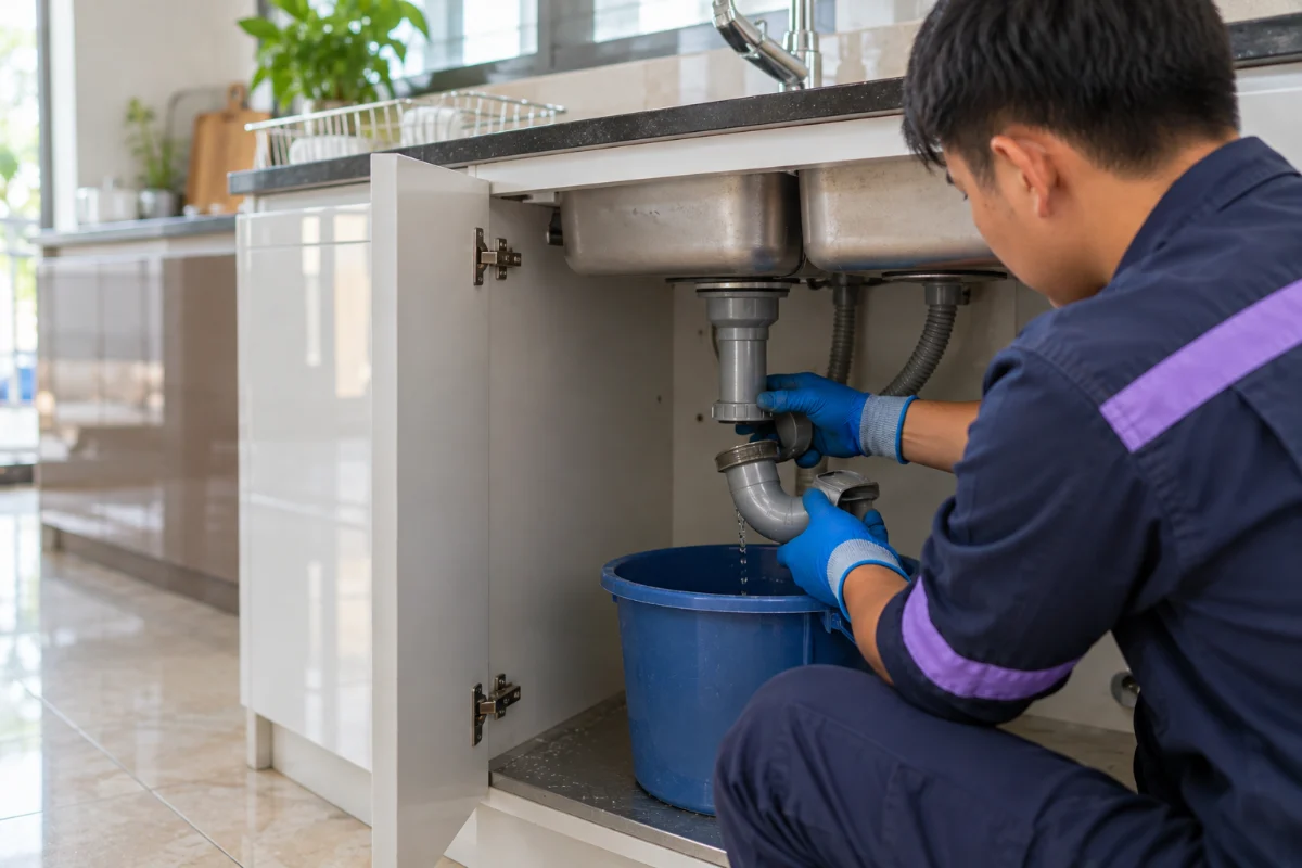 Thông tắc bồn rửa, ống bếp